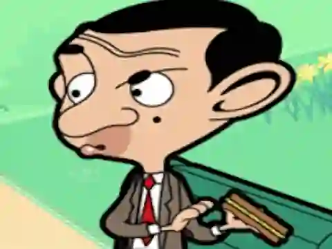 Trò chơi Mr Bean Sliding Puzzle trực tuyến