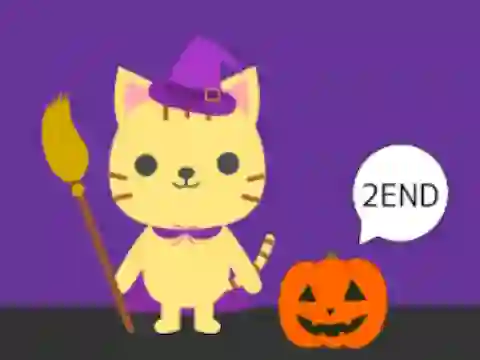 Trò chơi Cat and Halloween Escape trực tuyến
