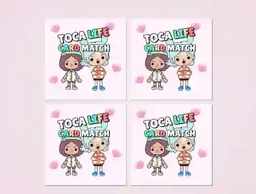 Trò chơi Toca Life Memory Card Match trực tuyến