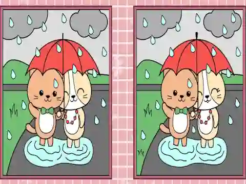 Trò chơi Spot the Differences Cute Kittens trực tuyến