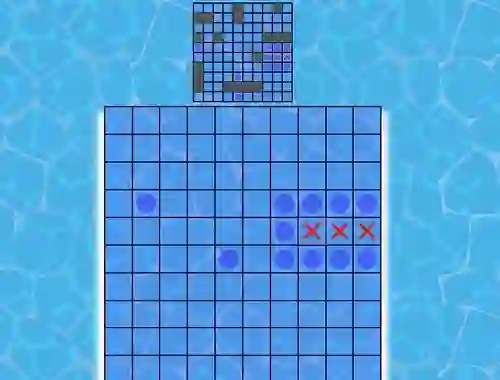 Trò chơi Battleship On Cells trực tuyến