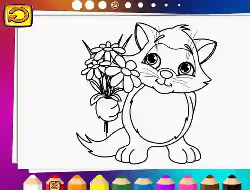 Trò chơi Fun Coloring Adventure For Kids trực tuyến