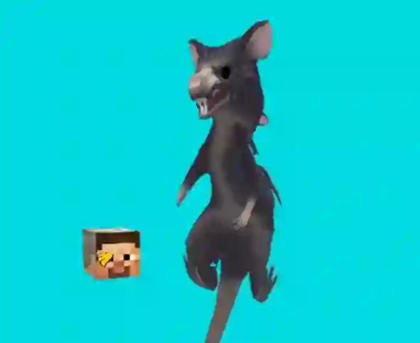 Trò chơi Ratomilton Spinning Flappy Minecraf trực tuyến