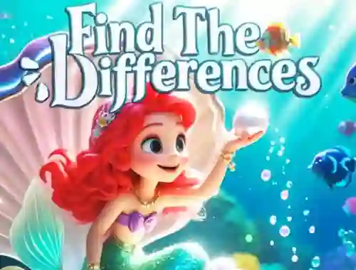 Trò chơi Find The Differences: Little Mermaid trực tuyến