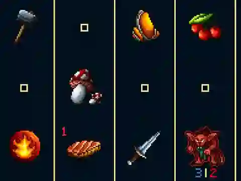 Trò chơi Spinny Dungeon trực tuyến