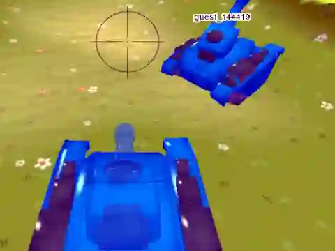 Trò chơi Tanks 3D io trực tuyến