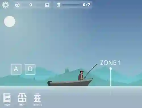 Trò chơi Fishing Simulator trực tuyến