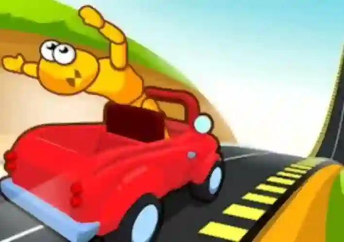 Trò chơi Downhill Car Ride Crash Test trực tuyến
