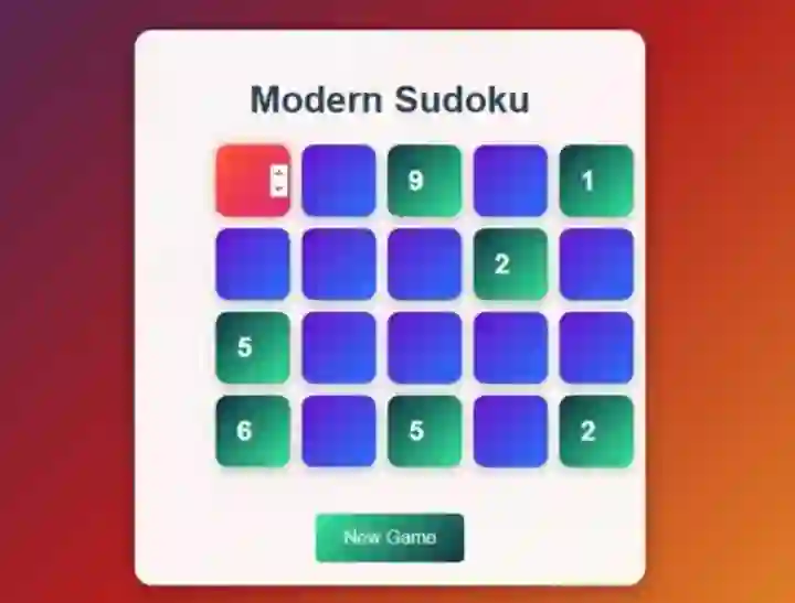 Trò chơi Modern Sudoku trực tuyến