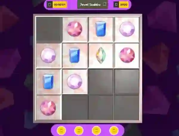Trò chơi 3D Jewel Sudoku trực tuyến