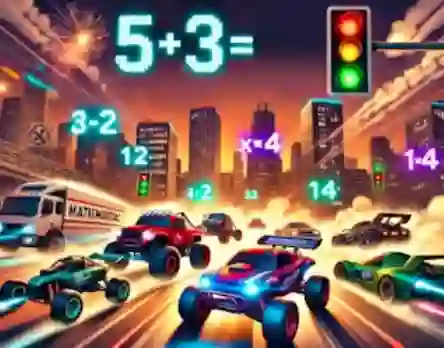 Trò chơi Mathematics Racing trực tuyến