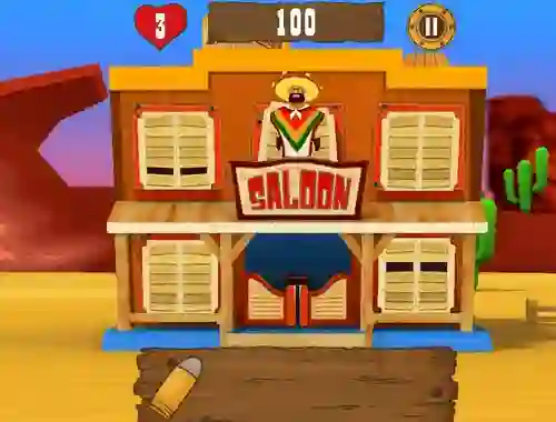 Trò chơi Saloon Robbery trực tuyến