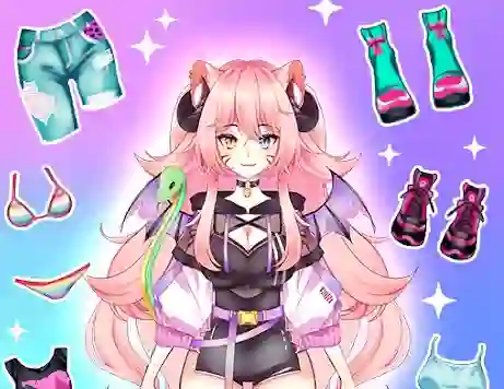Trò chơi Anime Dress Up Moe trực tuyến