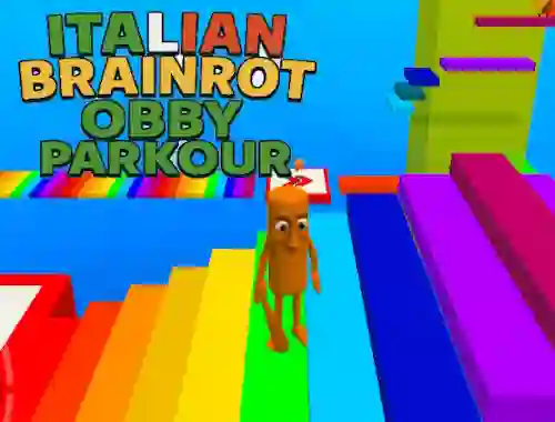 Trò chơi Italian Brainrot Obby Parkour trực tuyến