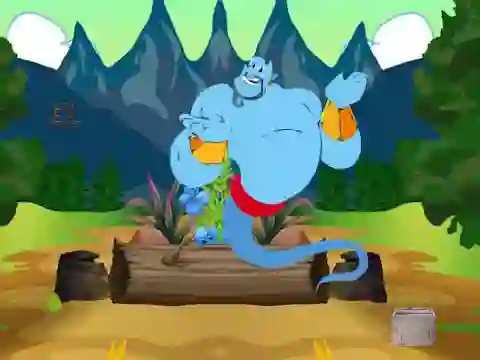 Trò chơi Escape From Wonder Genie Land trực tuyến