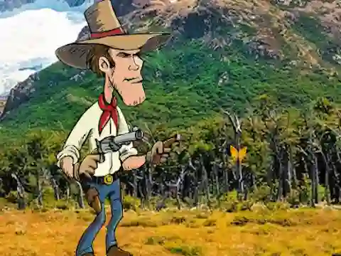Trò chơi Cowboy Discovers Fortune Pot trực tuyến
