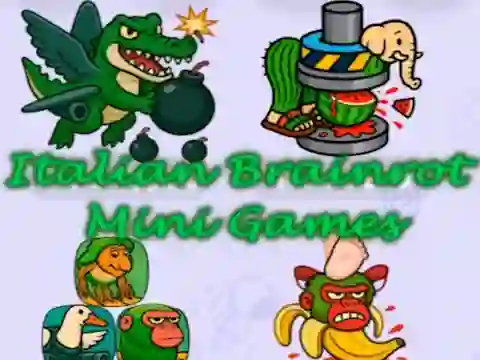 Trò chơi Italian Brainrot Mini Games trực tuyến