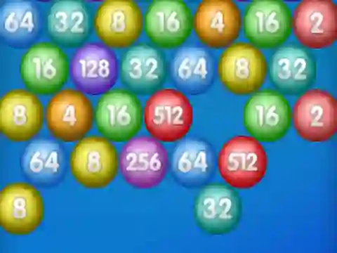 Trò chơi Number Bubble Shooter trực tuyến