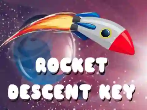 Trò chơi Rocket Descent Key trực tuyến