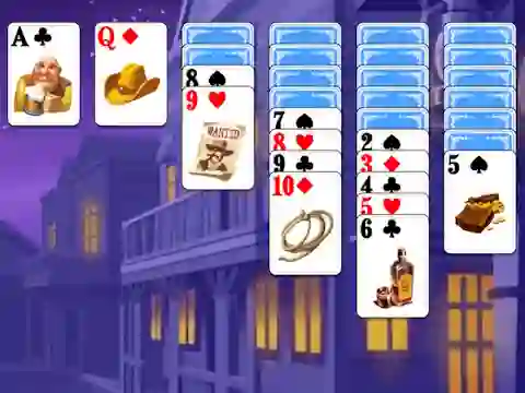Trò chơi Solitaire Reverse trực tuyến