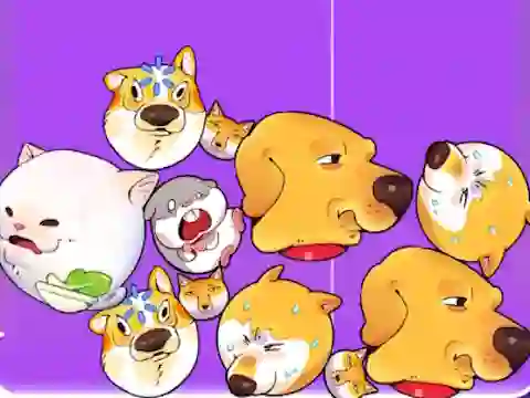 Trò chơi Merge Memes trực tuyến