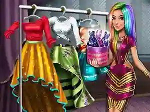 Trò chơi Tris Runway Dolly Dress Up trực tuyến