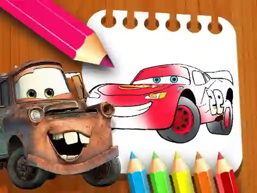 Trò chơi Cars Coloring Book trực tuyến