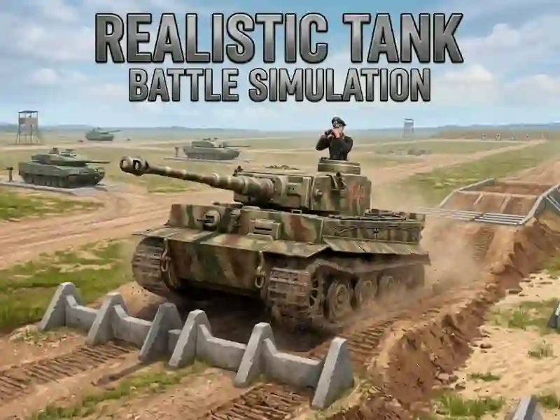 Trò chơi Realistic Tank Battle Simulation trực tuyến