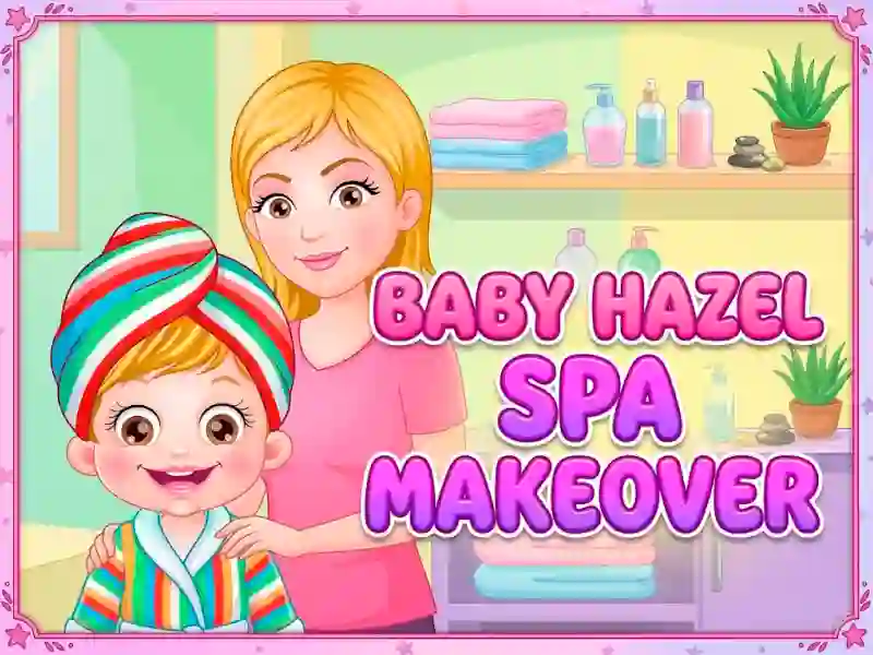 Trò chơi Baby Hazel Spa Makeover trực tuyến