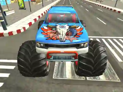 Trò chơi Monster Truck City Parking trực tuyến