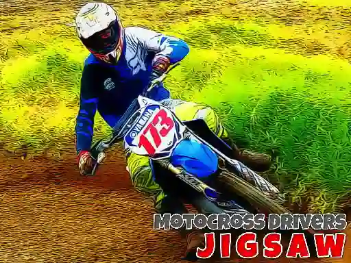 Trò chơi Motocross Drivers Jigsaw trực tuyến
