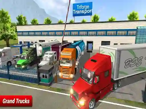 Trò chơi Ultimate Off Road Cargo Truck Trailer Simulator trực tuyến