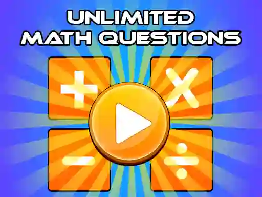 Trò chơi Unlimited Math Questions trực tuyến
