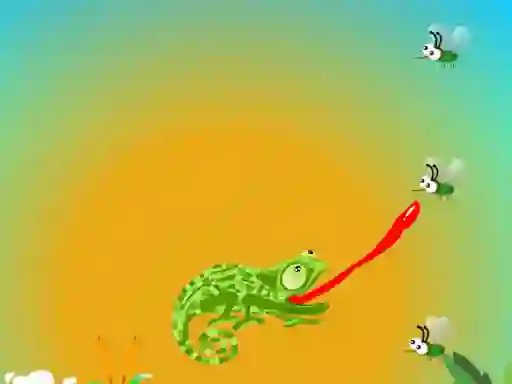 Trò chơi Chameleon Want Eat trực tuyến
