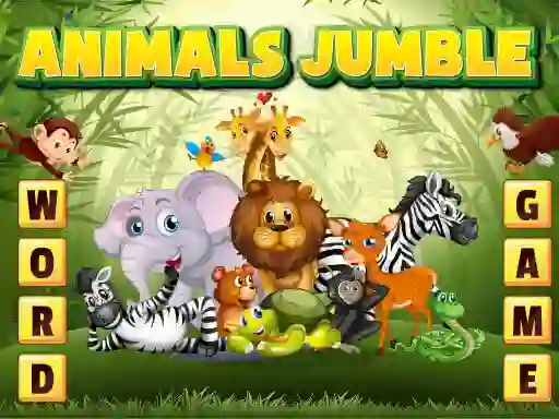 Trò chơi Animals Jumble trực tuyến