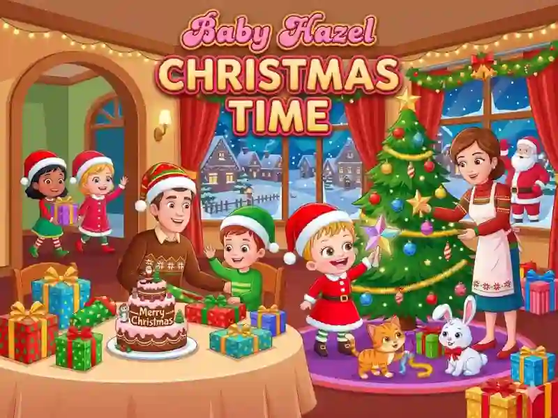Trò chơi Baby Hazel Christmas Time trực tuyến