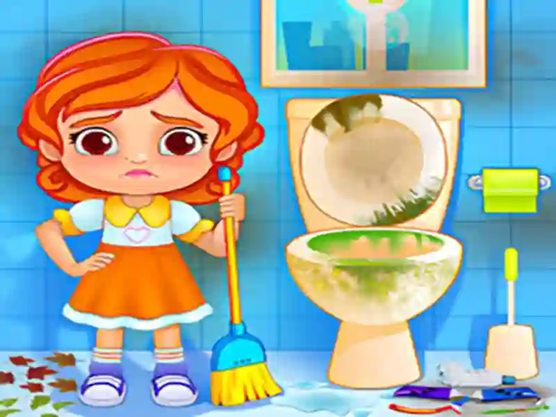 Trò chơi Kids House Cleanup trực tuyến
