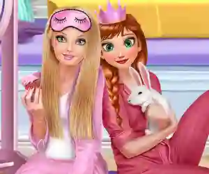 Trò chơi Princesses Pj Party trực tuyến