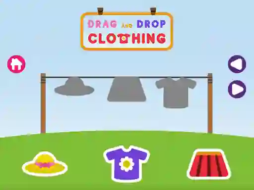 Trò chơi Drag and Drop Clothing trực tuyến