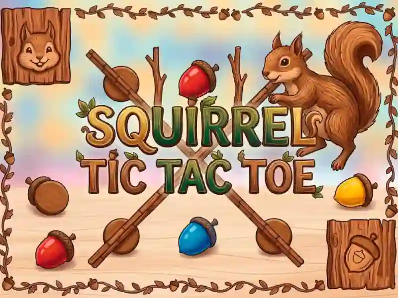 Trò chơi Squirrel Tic Tac Toe trực tuyến