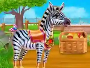 Trò chơi Zebra Caring trực tuyến