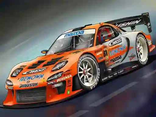 Trò chơi Race Car Slide trực tuyến