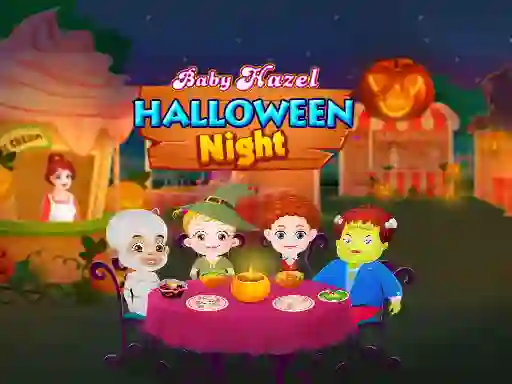 Trò chơi Baby Hazel Halloween Night trực tuyến