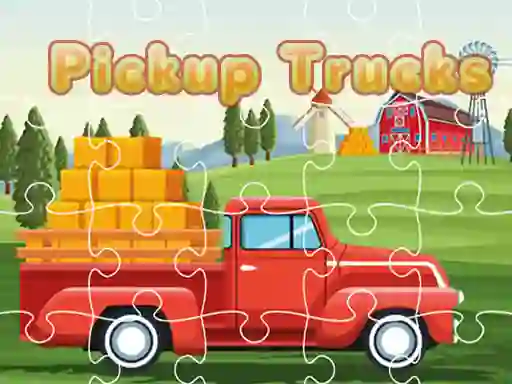 Trò chơi Pickup Trucks Jigsaw trực tuyến