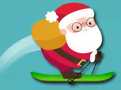 Trò chơi Avalanche Santa Ski Xmas trực tuyến