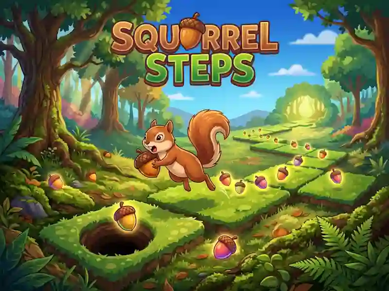 Trò chơi Squirel Steps trực tuyến