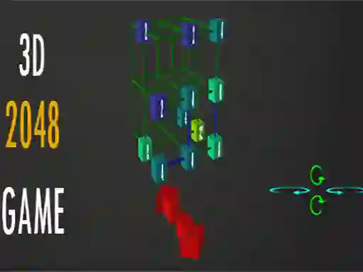 Trò chơi 2048 - 3D trực tuyến
