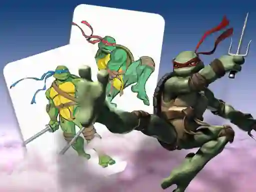 Trò chơi Ninja Turtles Memory card Match trực tuyến