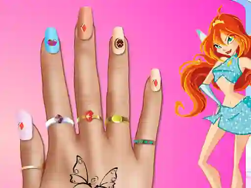 Trò chơi Winx Nail Makeover trực tuyến