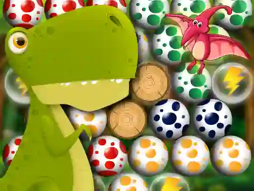 Trò chơi Egg Shooter: Bubble Dinosaur trực tuyến